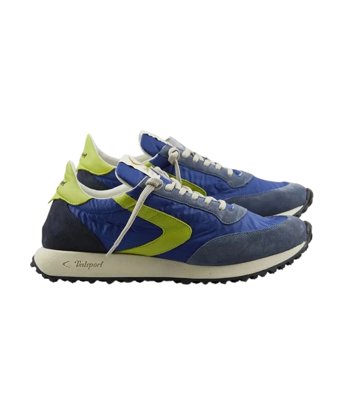 Синие кроссовки с салатовыми акцентами Valsport 1920, мультиколор
Синие кроссовки с салатовыми акцентами Valsport 1920, мультиколор