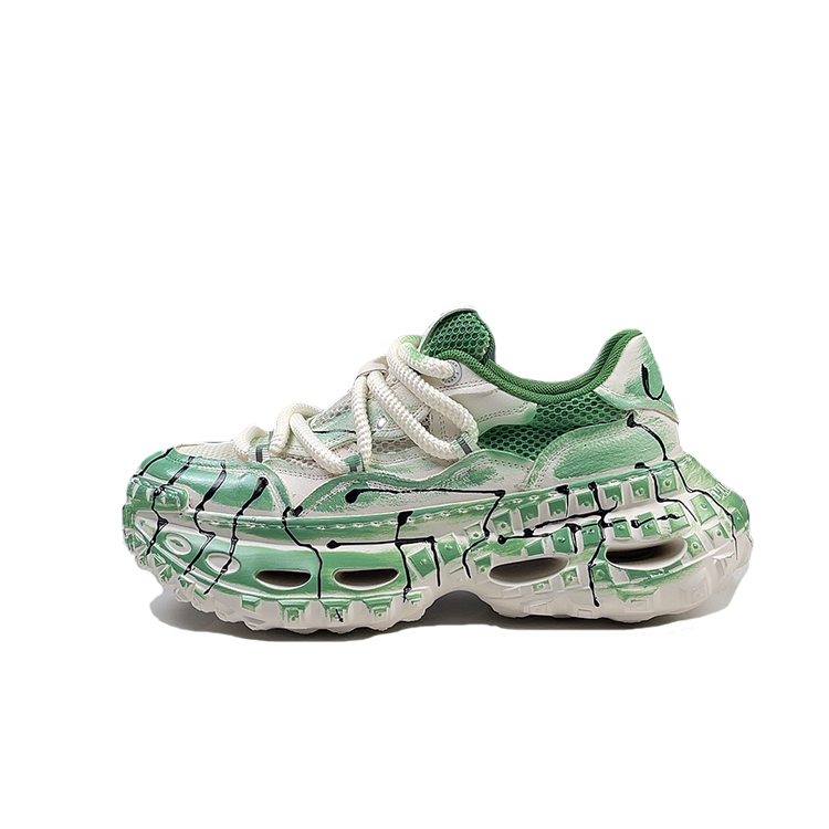 XIAOTOULANG Скользоустойчивые и дышащие массивные низкие кроссовки мужские зеленые, цвет Green
XIAOTOULANG Скользоустойчивые и дышащие массивные низкие кроссовки мужские зеленые, цвет Green