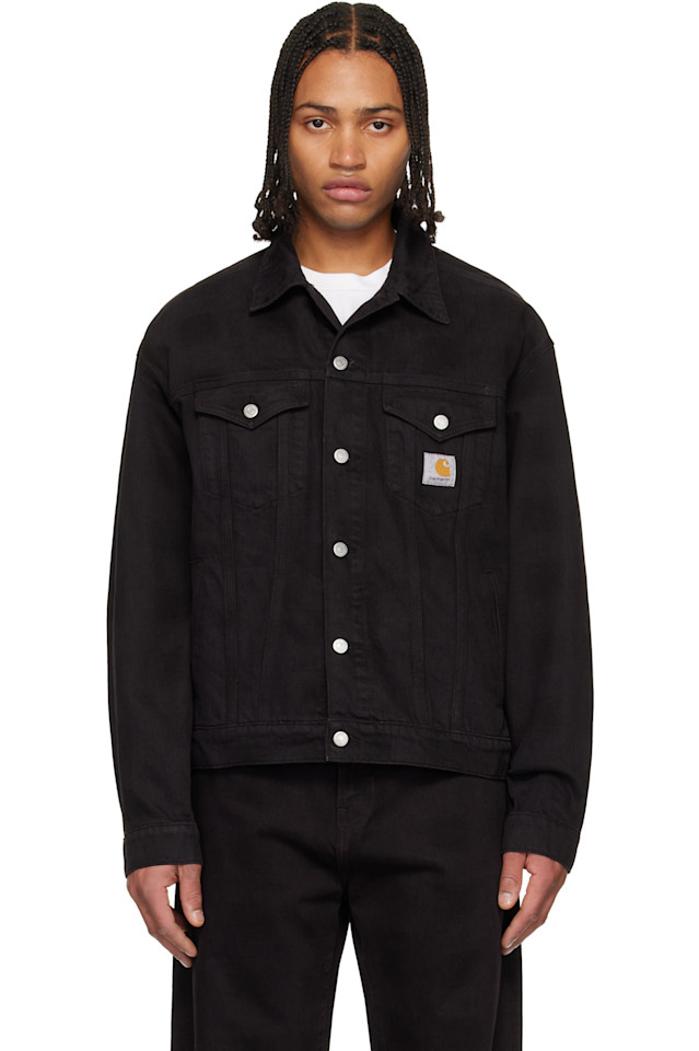 Carhartt Work In Progress Черная джинсовая куртка Everson
Carhartt Work In Progress Черная джинсовая куртка Everson