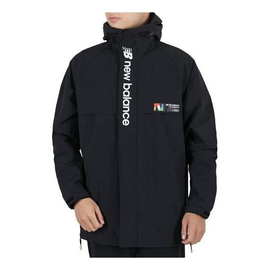 Куртка ветровка с капюшоном мужская New Balance, черный
Куртка ветровка с капюшоном мужская New Balance, черный