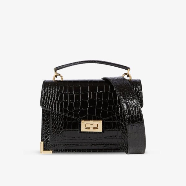 Маленькая сумка через плечо emily из кожи с тиснением под кожу крокодила The Kooples, черный
Маленькая сумка через плечо emily из кожи с тиснением под кожу крокодила The Kooples, черный