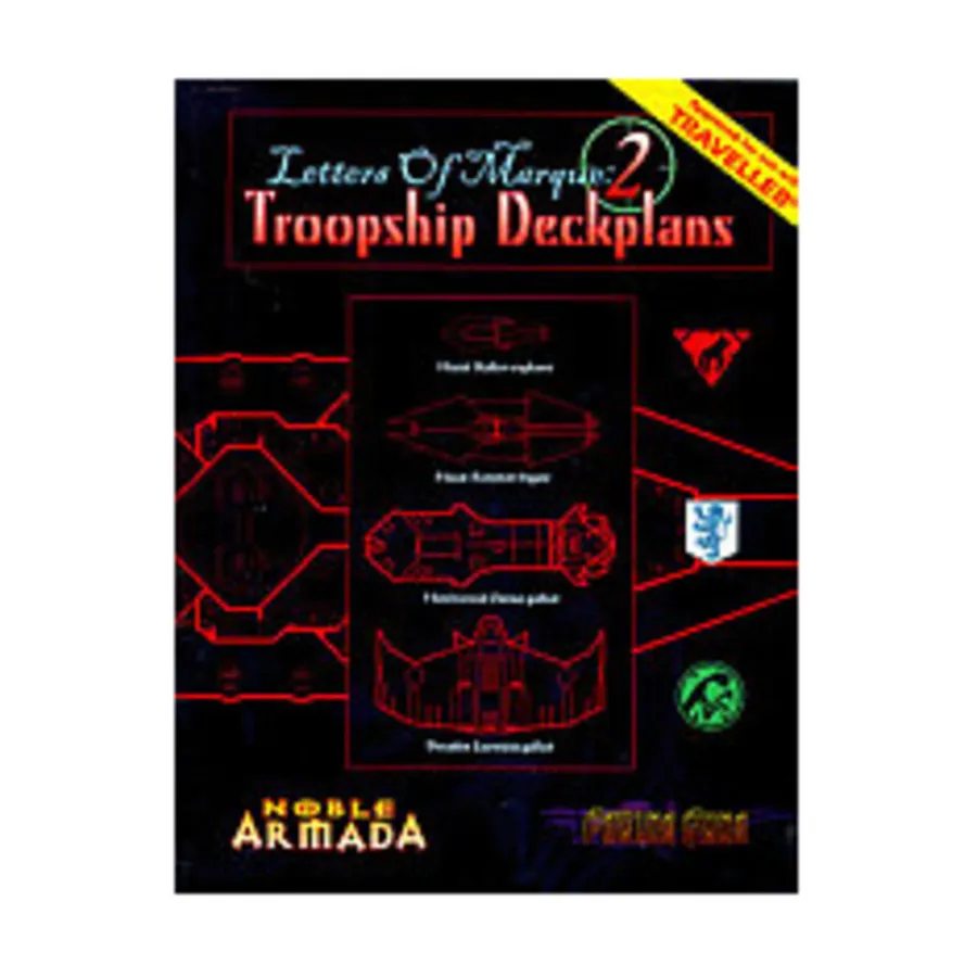 Letters of Marque #2 - Troopship Deckplans, Fading Suns, мягкая обложка
Letters of Marque #2 - Troopship Deckplans, Fading Suns, мягкая обложка