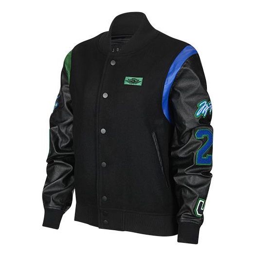 Куртка (WMNS) Air Jordan x Aleali May Stand-up Collar Baseball Jacket Black
Куртка (WMNS) Air Jordan x Aleali May Stand-up Collar Baseball Jacket Black