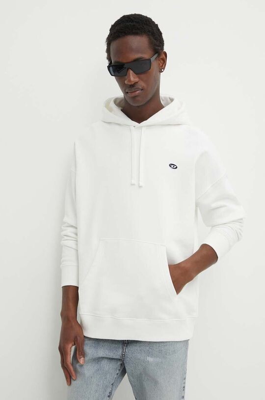 Хлопковая толстовка S-rob-hood-doval-pj Diesel, белый
Хлопковая толстовка S-rob-hood-doval-pj Diesel, белый