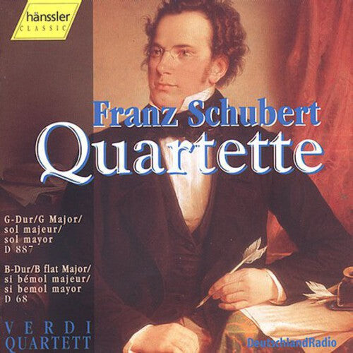 CD диск Schubert / Verdi Quartett: String Quartet D 68 in B FLT Major: D 887 G Major
CD диск Schubert / Verdi Quartett: String Quartet D 68 in B FLT Major: D 887 G Major