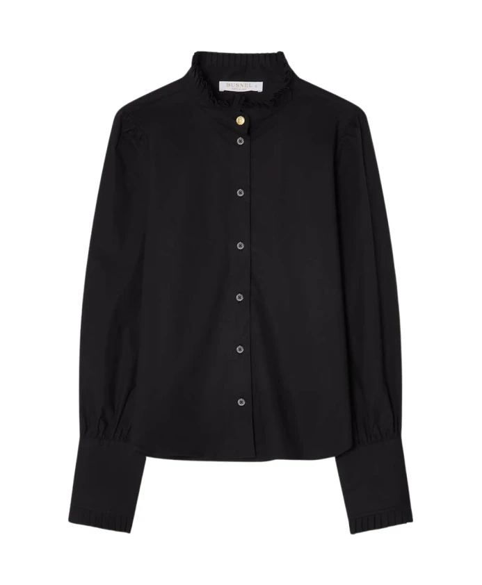 Плиссированная блузка Майры Busnel, черный
Плиссированная блузка Майры Busnel, черный