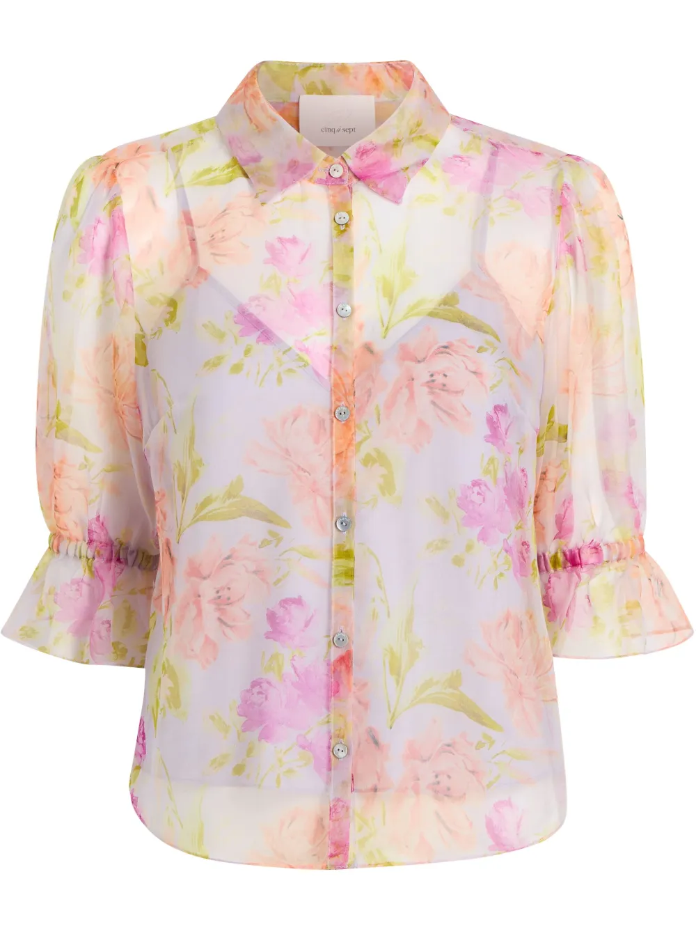 Топ Midnight Tulips Fiona Cinq A Sept, розовый
Топ Midnight Tulips Fiona Cinq A Sept, розовый