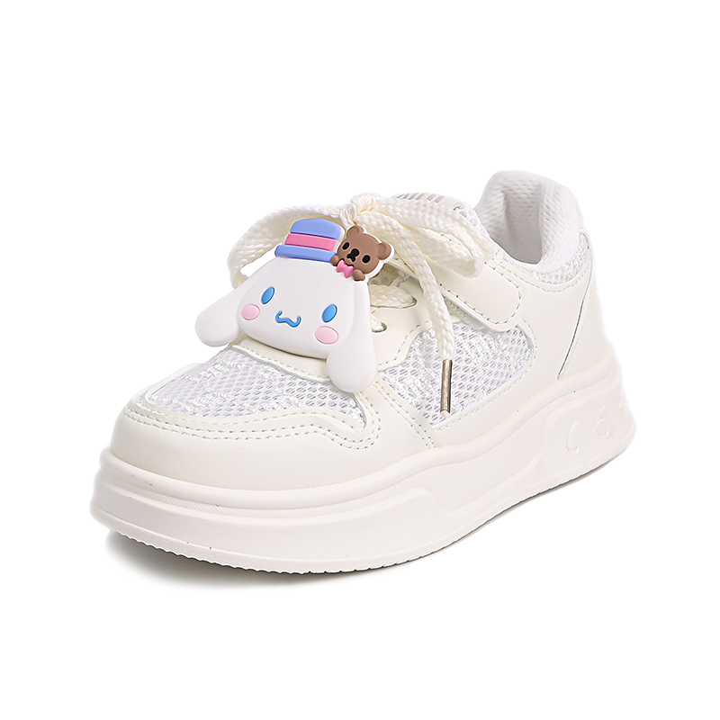 Нескользящие низкие детские кроссовки для повседневной носки FIRS Kids, белый 
Нескользящие низкие детские кроссовки для повседневной носки FIRS Kids, белый