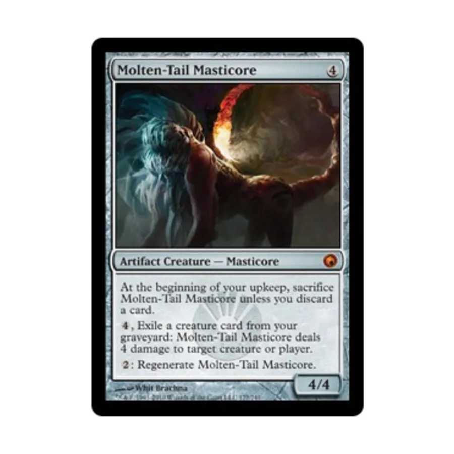 CCG Мастикор Огненного Хвоста (MR), MTG - Scars of Mirrodin
CCG Мастикор Огненного Хвоста (MR), MTG - Scars of Mirrodin