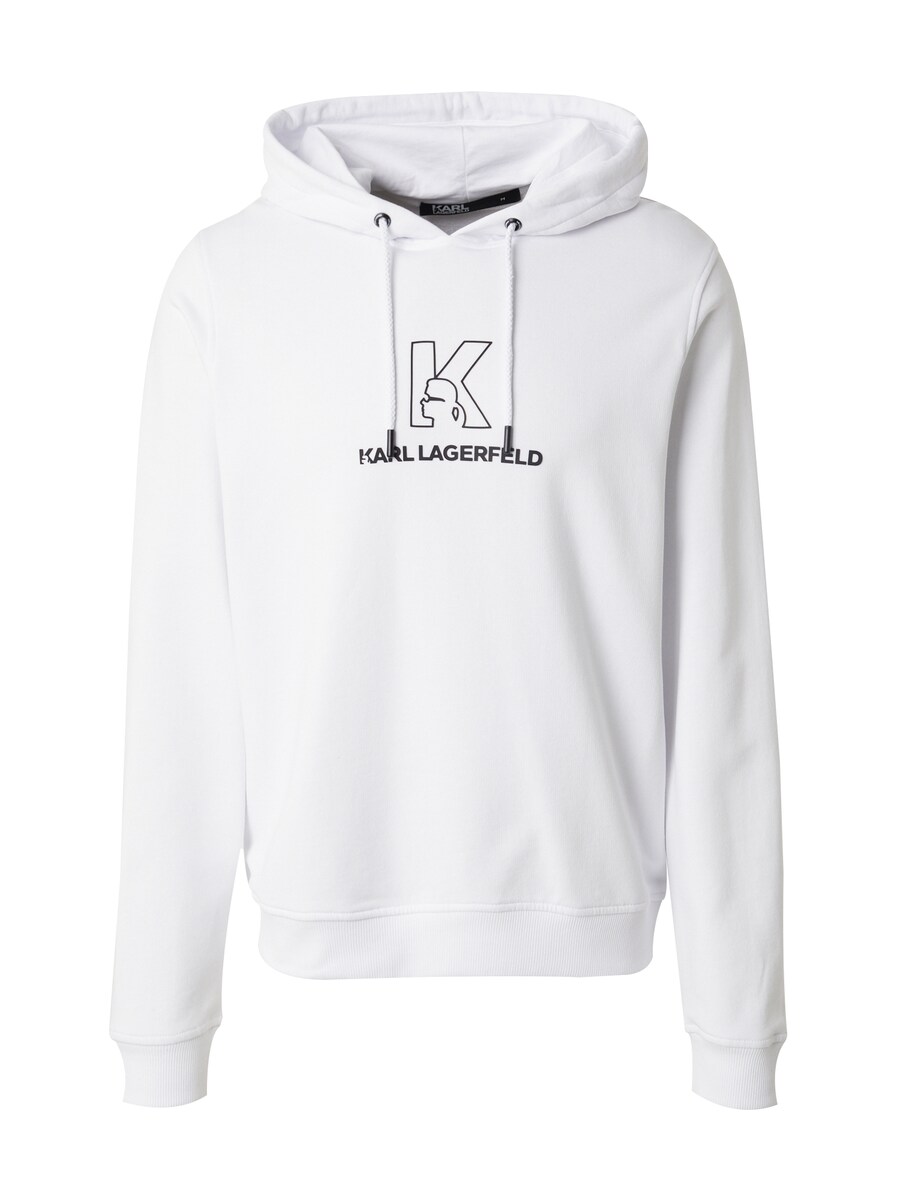 Толстовка Karl Lagerfeld, белый 
Толстовка Karl Lagerfeld, белый