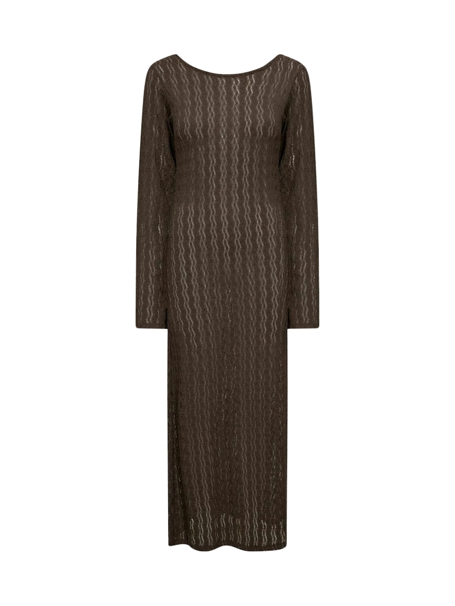 Вязаное платье Levete Room Laica 4, темно-коричневый
Вязаное платье Levete Room Laica 4, темно-коричневый