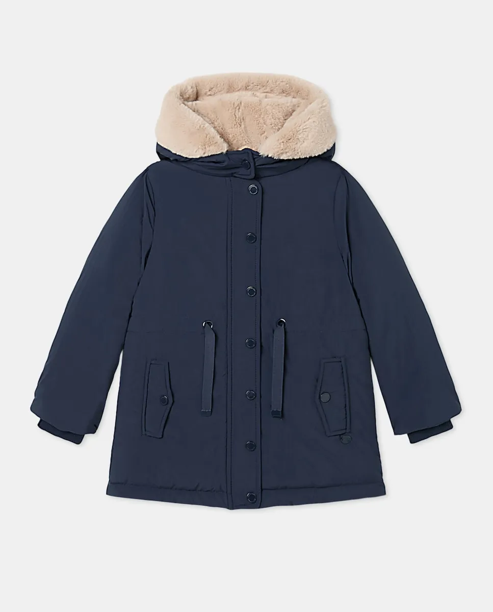 Капюшонная кофта с карманами и мехом для девочки Coconut El Corte Inglés, темно-синий
Капюшонная кофта с карманами и мехом для девочки Coconut El Corte Inglés, темно-синий