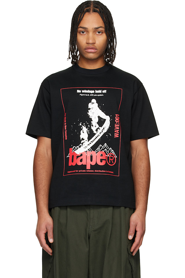 Футболка свободного кроя Kazuki Kuraishi Edition Skate Bape, черный
Футболка свободного кроя Kazuki Kuraishi Edition Skate Bape, черный