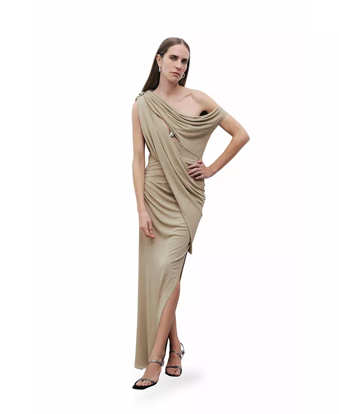 Женское платье миди с аксессуарами NOCTURNE, зеленый
Женское платье миди с аксессуарами NOCTURNE, зеленый