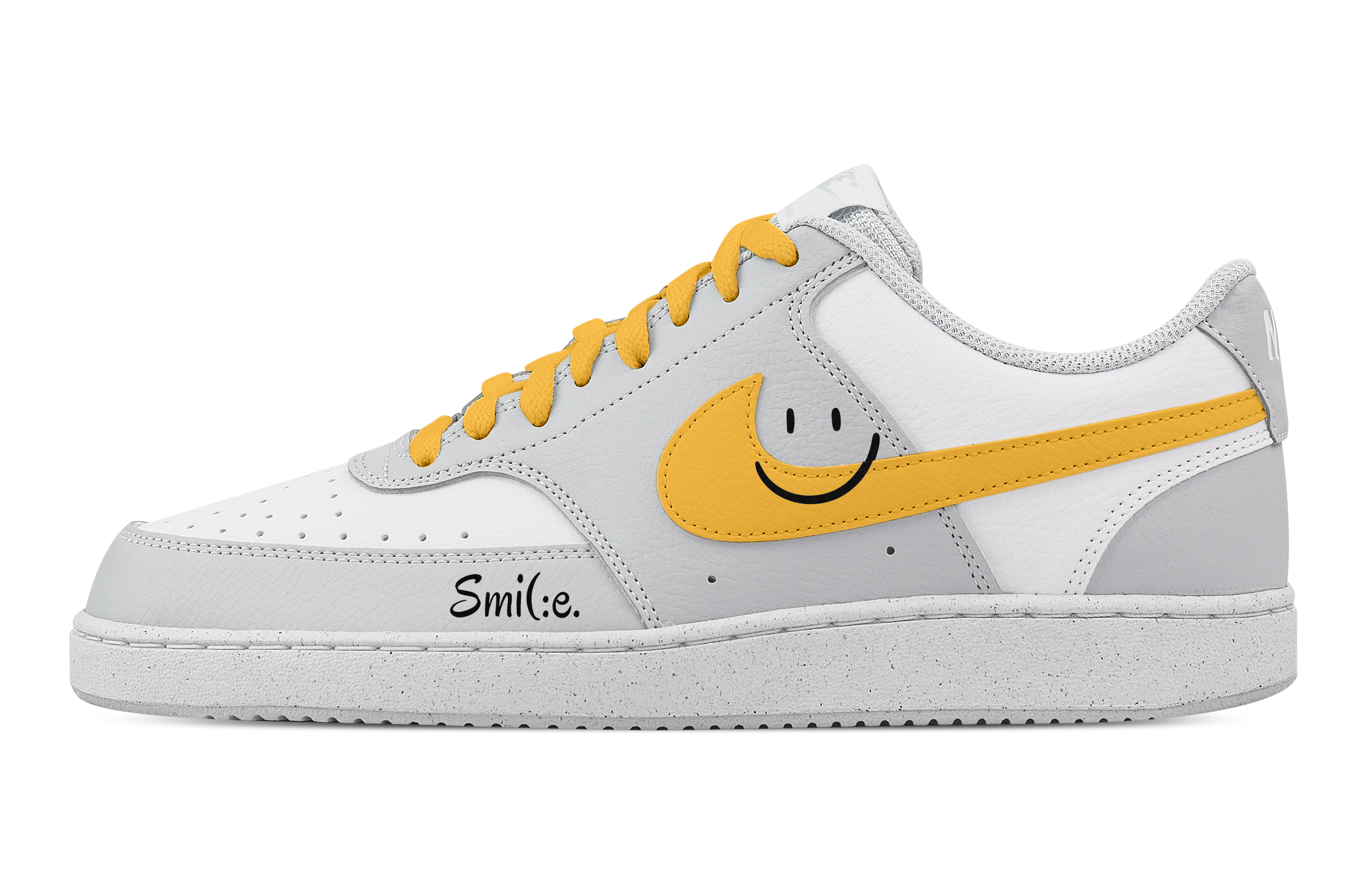 Nike Кроссовки Court Vision Smiley Face Smiley, износостойкие, низкие, для скейтбординга, мужские, белые, желтые
Nike Кроссовки Court Vision Smiley Face Smiley, износостойкие, низкие, для скейтбординга, мужские, белые, желтые