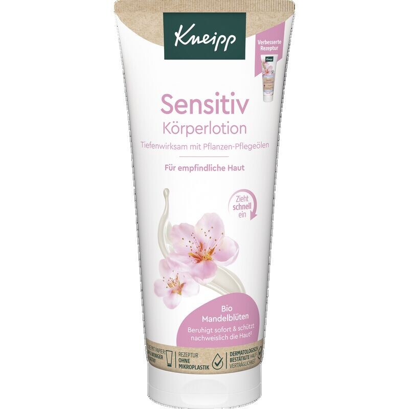 Лосьон для чувствительного тела Kneipp, 200 ml
Лосьон для чувствительного тела Kneipp, 200 ml