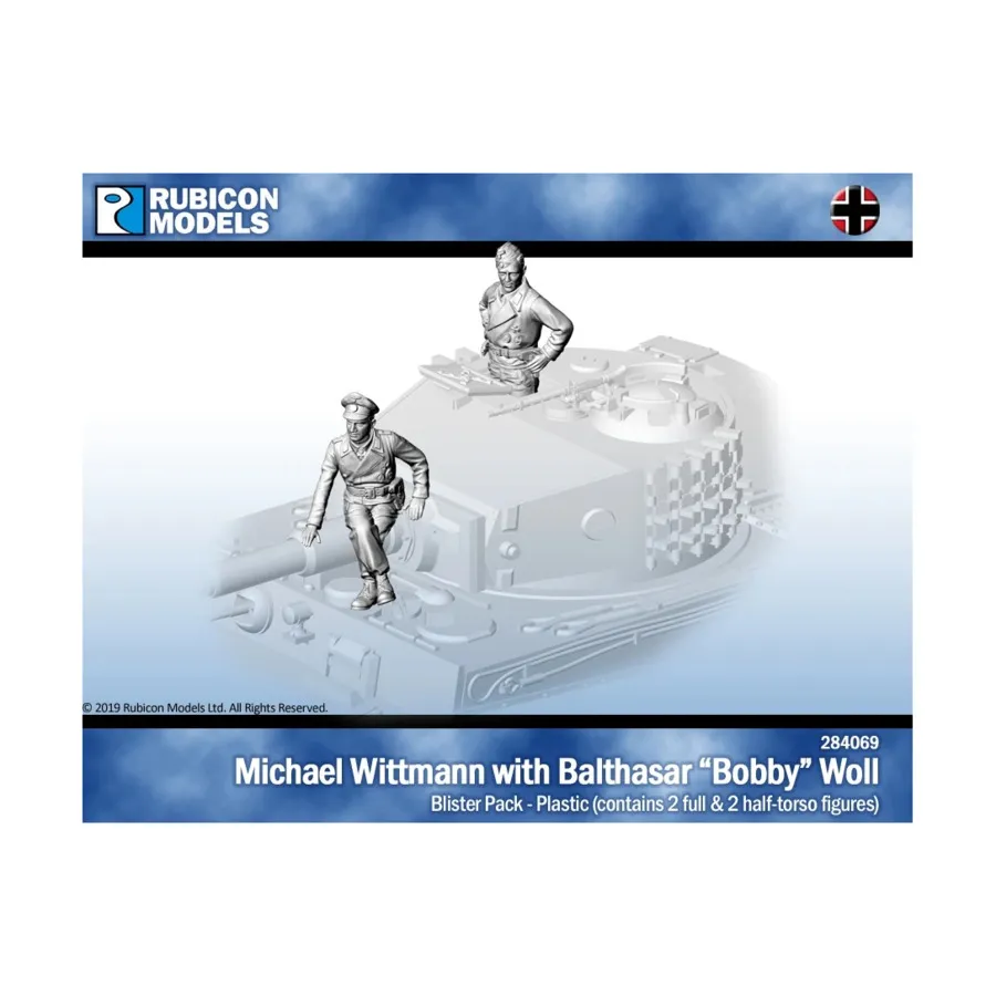 Майкл Виттманн и Бальтазар «Бобби» Уолл, World War II - Germany & Axis (28mm)
Майкл Виттманн и Бальтазар «Бобби» Уолл, World War II - Germany & Axis (28mm)