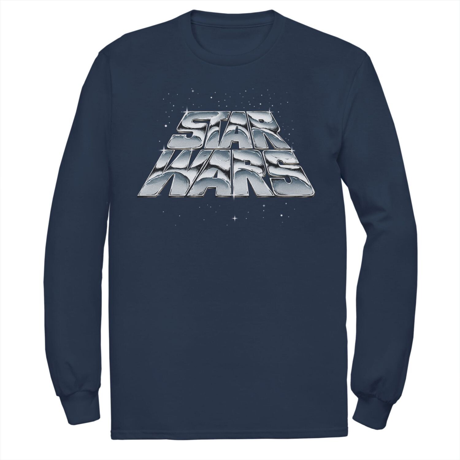 Мужская хромированная футболка с графическим логотипом «Звездные войны» Licensed Character
Мужская хромированная футболка с графическим логотипом «Звездные войны» Licensed Character