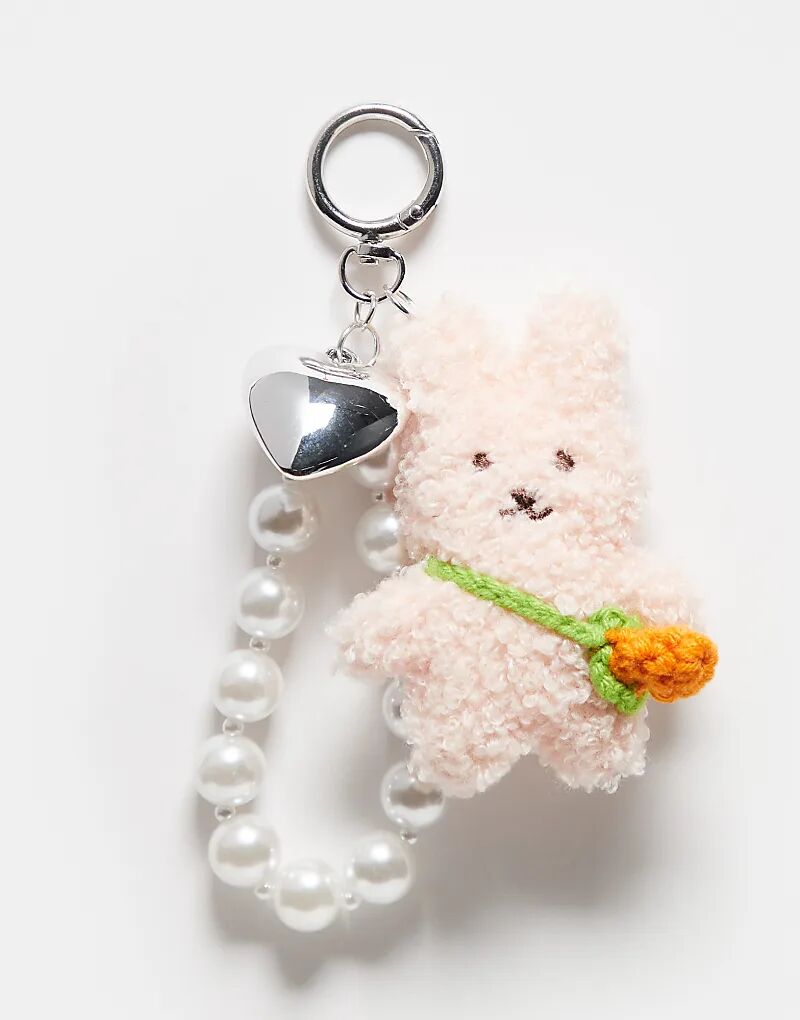 Эксклюзивная подвеска-зайчик Kaiia на цепочке из жемчуга в виде сумки, многоцветная
Эксклюзивная подвеска-зайчик Kaiia на цепочке из жемчуга в виде сумки, многоцветная