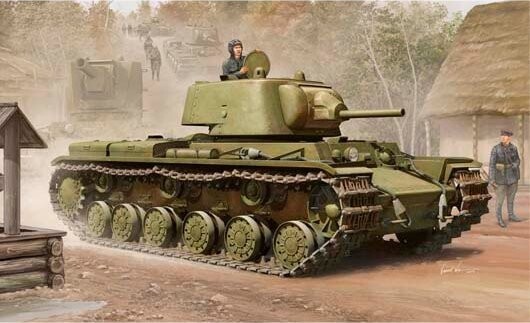 Трубач КВ-1М 1939 г. TRUMPETER
Трубач КВ-1М 1939 г. TRUMPETER