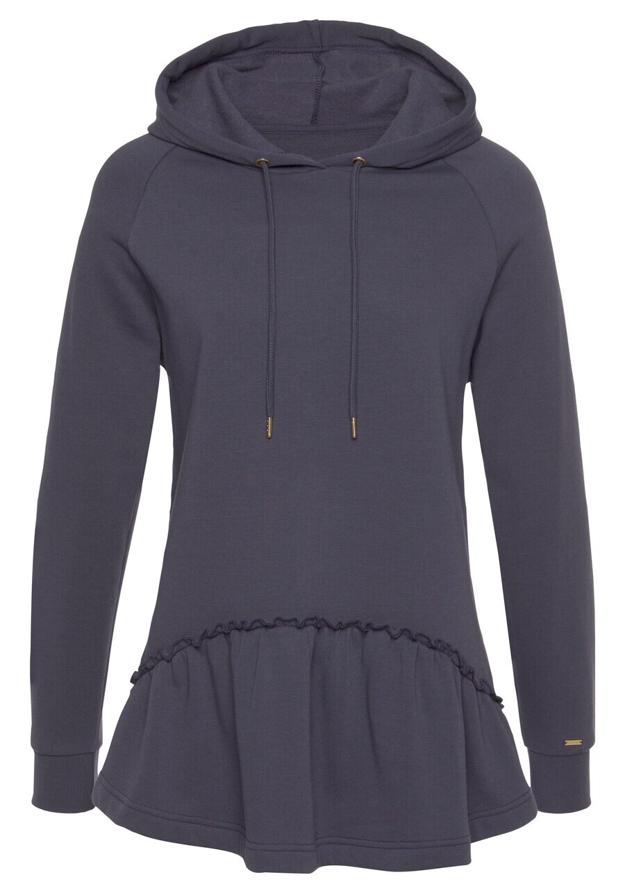 Толстовка Lascana, антрацит 
Толстовка Lascana, антрацит