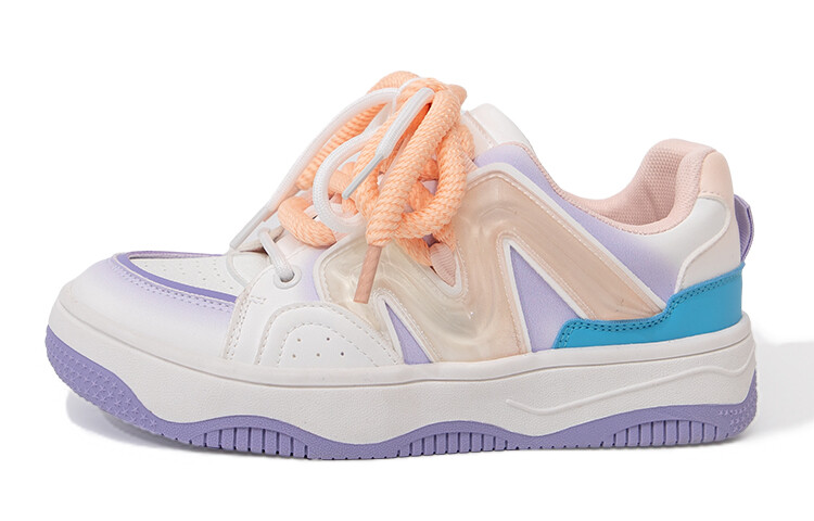 Кеды, скейтборд обувь женская низкая белый/фиолетовый/синий Feiyue
Кеды, скейтборд обувь женская низкая белый/фиолетовый/синий Feiyue