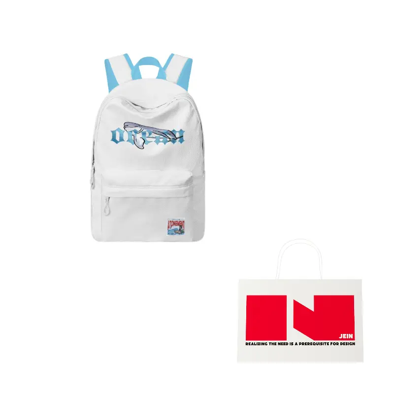 FINITE LOOP Рюкзак из переработанных материалов FINITE LOOP унисекс белый, White Blue
FINITE LOOP Рюкзак из переработанных материалов FINITE LOOP унисекс белый, White Blue