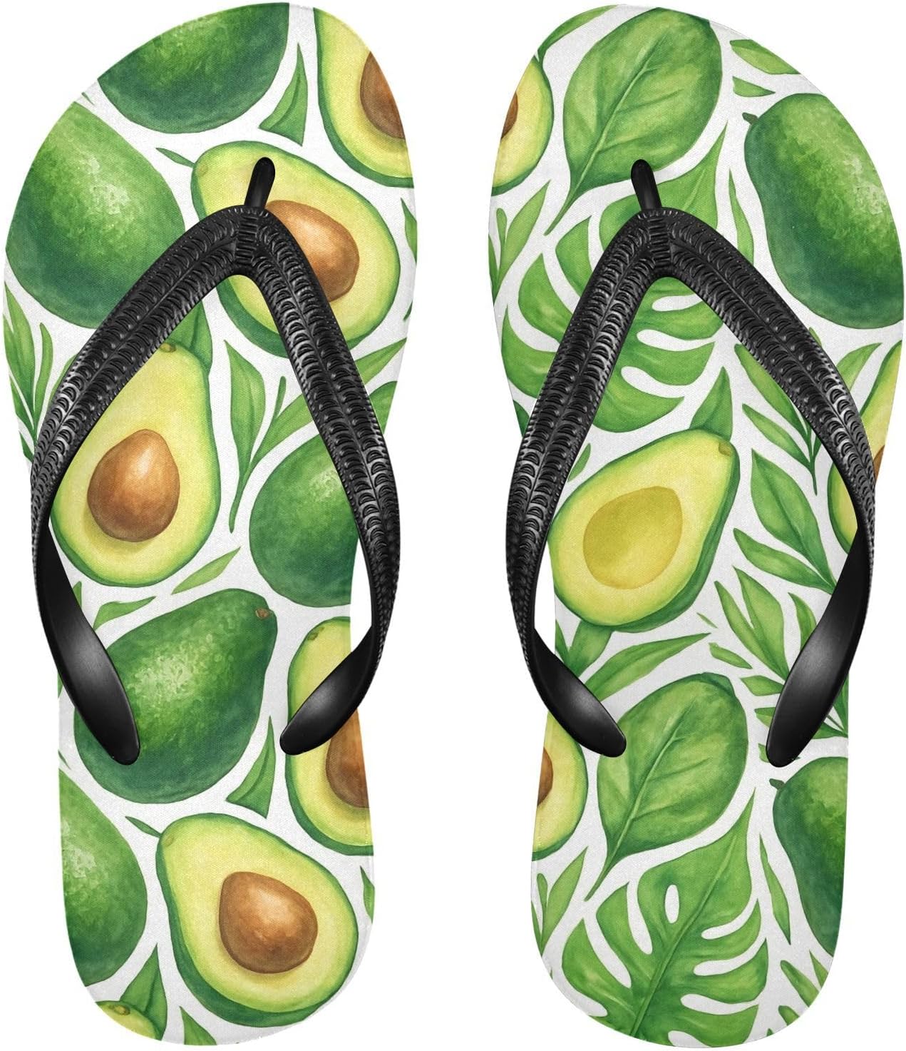 Вьетнамки Avocado Monstera Green для пляжа и душа, резиновые нескользящие летние шлепанцы для женщин и мужчин Sinestour
Вьетнамки Avocado Monstera Green для пляжа и душа, резиновые нескользящие летние шлепанцы для женщин и мужчин Sinestour