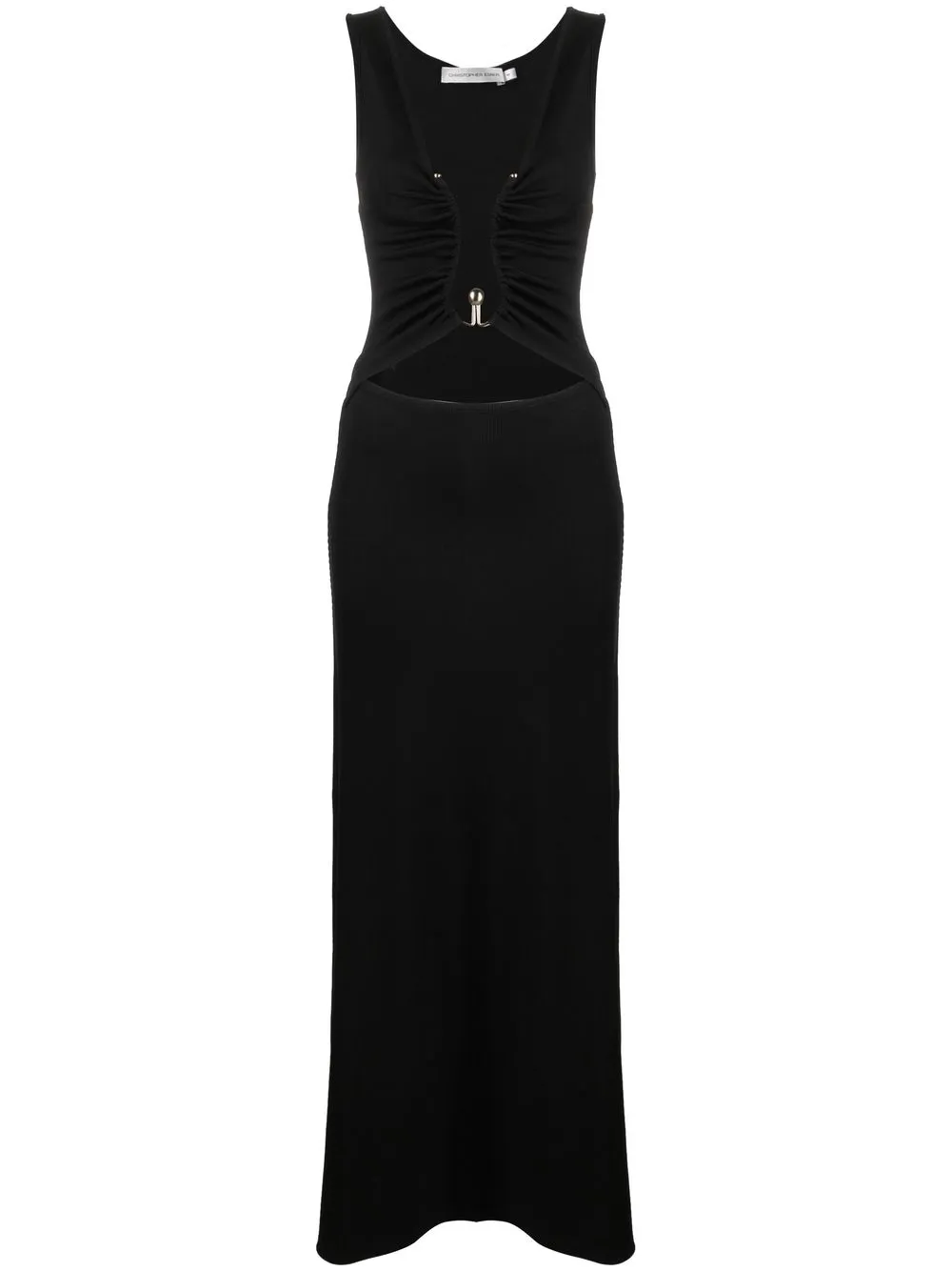Платье макси Polar Orbit с вырезами Christopher Esber, черный
Платье макси Polar Orbit с вырезами Christopher Esber, черный