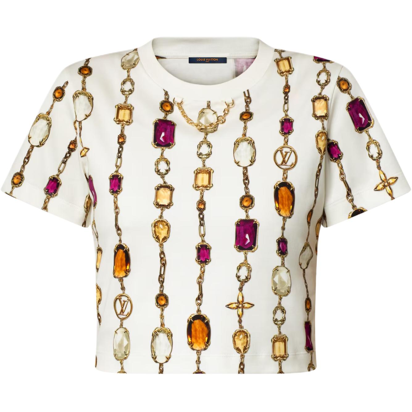 Топ с принтом Lv Necklace LOUIS VUITTON, бежевый
Топ с принтом Lv Necklace LOUIS VUITTON, бежевый