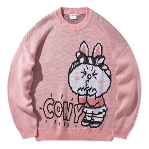 Свитер x line friends с графическим круглым вырезом Li-Ning, розовый
Свитер x line friends с графическим круглым вырезом Li-Ning, розовый