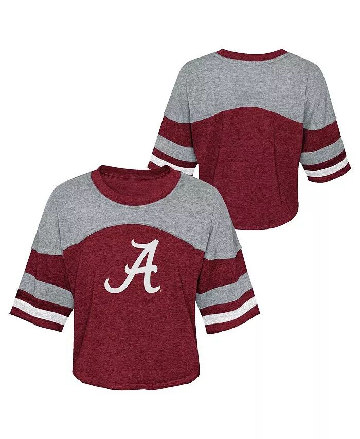 Трикотажная футболка в полоску с рукавами Big Girls Crimson Alabama Crimson Tide Sunday Friday Outerstuff, красный
Трикотажная футболка в полоску с рукавами Big Girls Crimson Alabama Crimson Tide Sunday Friday Outerstuff, красный