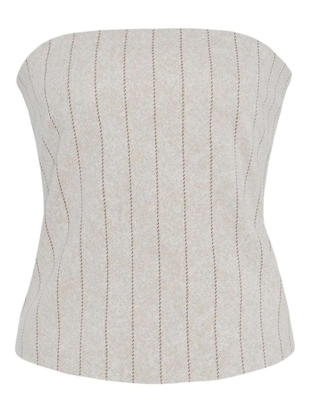 Топ-бандо в тонкую полоску Rosetta Getty, нейтральный
Топ-бандо в тонкую полоску Rosetta Getty, нейтральный