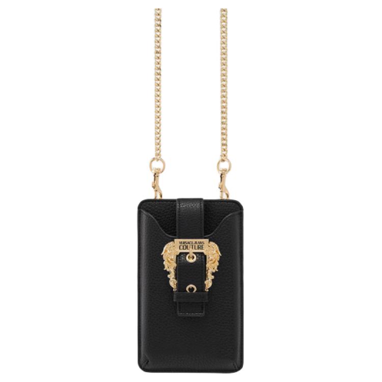 VERSACE JEANS COUTURE Искусственная кожаная мини-сумка через плечо, черная
VERSACE JEANS COUTURE Искусственная кожаная мини-сумка через плечо, черная