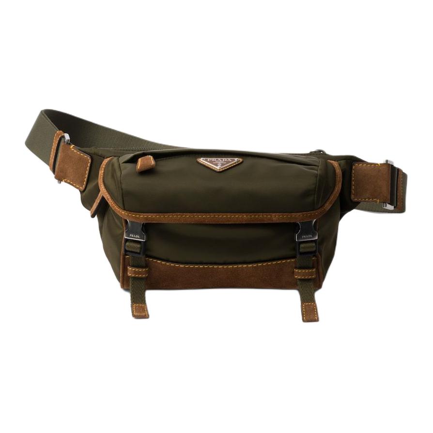PRADA Переработанный нейлоновый поясной рюкзак
PRADA Переработанный нейлоновый поясной рюкзак