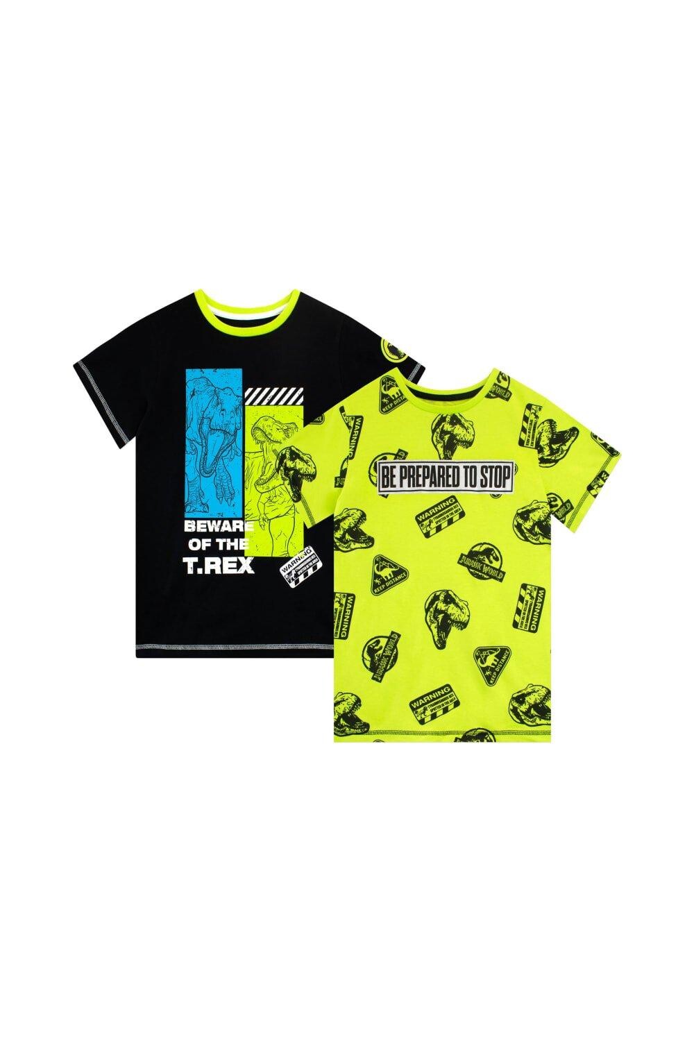 Комплект футболок с динозаврами, 2 шт. Jurassic World, зеленый
Комплект футболок с динозаврами, 2 шт. Jurassic World, зеленый