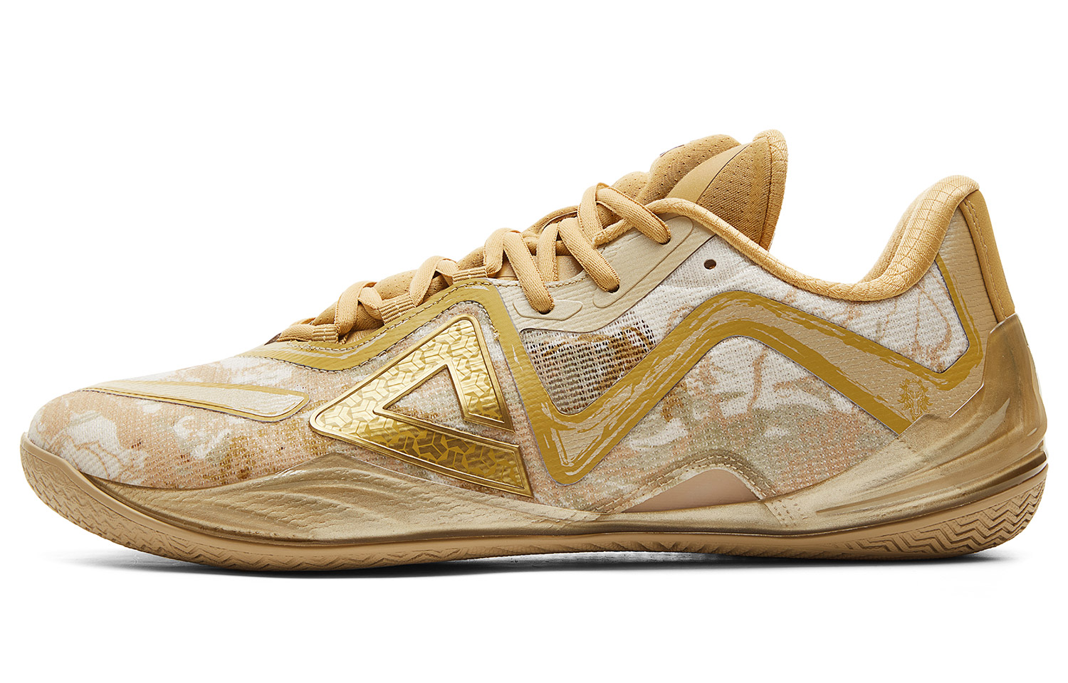 PEAK Баскетбольные кроссовки с амортизацией, защитой от отскока, противоскользящие, низкие, мужские, желто-коричневые, золотистые
PEAK Баскетбольные кроссовки с амортизацией, защитой от отскока, противоскользящие, низкие, мужские, желто-коричневые, золотистые
