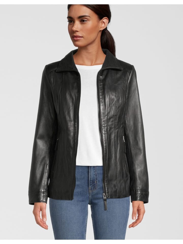 Кожаная куртка 7eleven ALMA, черный
Кожаная куртка 7eleven ALMA, черный
