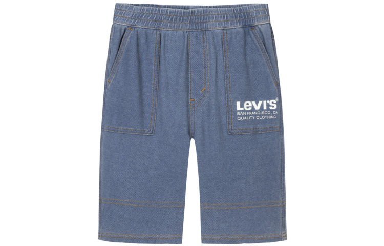Короткие шорты для младших школьников Grade School Levis, синий
Короткие шорты для младших школьников Grade School Levis, синий