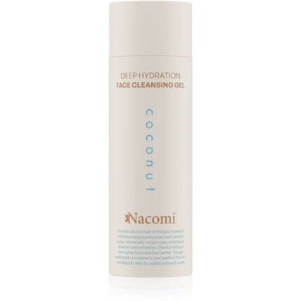 Nacomi Глубоко увлажняющий очищающий гель для лица с кокосом 150 мл
Nacomi Глубоко увлажняющий очищающий гель для лица с кокосом 150 мл