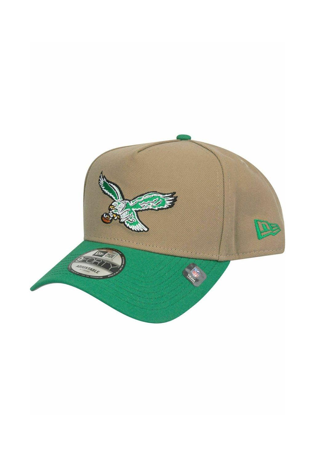 Бейсболка 9FORTY A-FRAME - RETRO PHILADELPHIA EAGLES New Era, хаки
Бейсболка 9FORTY A-FRAME - RETRO PHILADELPHIA EAGLES New Era, хаки
