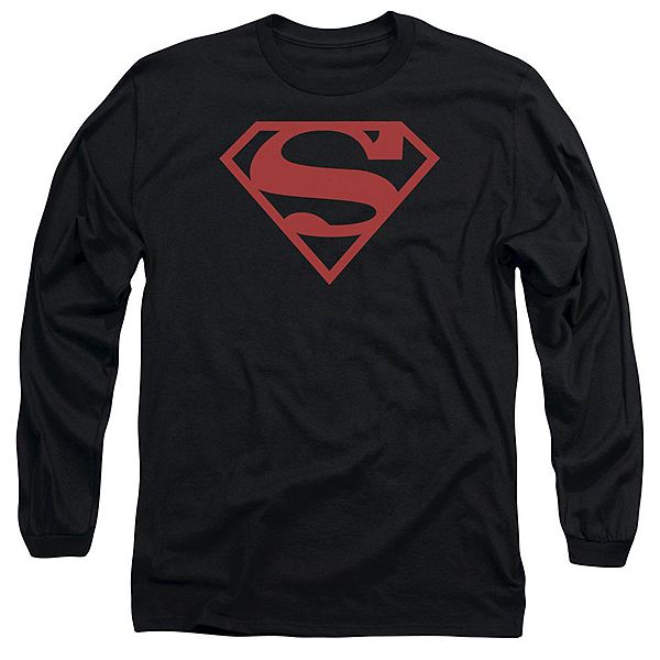 Футболка с длинным рукавом Superman red on black shield Licensed Character
Футболка с длинным рукавом Superman red on black shield Licensed Character
