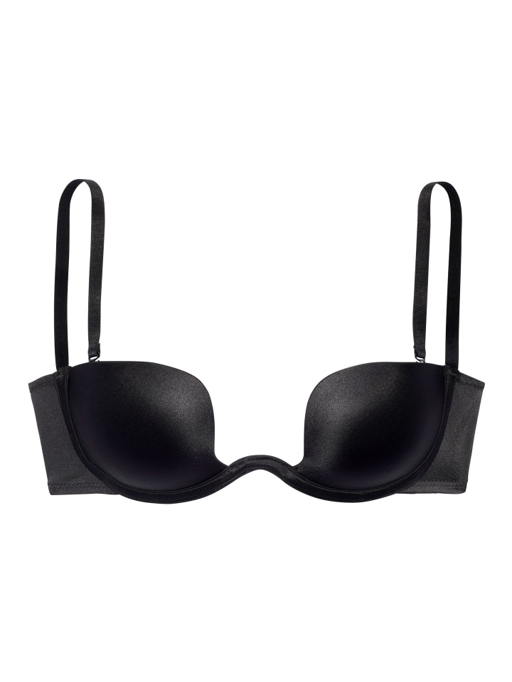 Бюстгальтер пуш-ап с глубоким вырезом, черный LASCANA
Бюстгальтер пуш-ап с глубоким вырезом, черный LASCANA