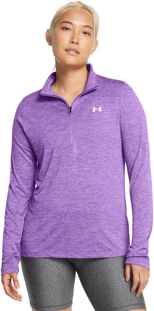 Толстовка Under Armour Women's Tech Twist Quarter Zip, (525) Lavish/White
Толстовка Under Armour Women's Tech Twist Quarter Zip, (525) Lavish/White