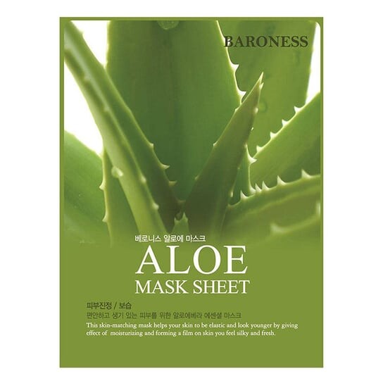 Тканевая маска для лица с алоэ, 21 г Baroness
Тканевая маска для лица с алоэ, 21 г Baroness