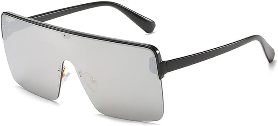 Солнцезащитные очки для женщин и мужчин в крупной оправе, цельные солнцезащитные очки в полуоправе с градиентными линзами, ретро-очки для вождения, защита от УФ-излучения UV400 KTUCN, Black Mercury
Солнцезащитные очки для женщин и мужчин в крупной оправе, цельные солнцезащитные очки в полуоправе с градиентными линзами, ретро-очки для вождения, защита от УФ-излучения UV400 KTUCN, Black Mercury