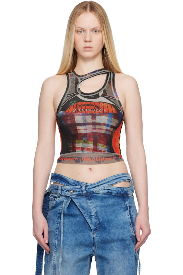 Ottolinger Эксклюзивная разноцветная сетчатая майка от Ssense
Ottolinger Эксклюзивная разноцветная сетчатая майка от Ssense