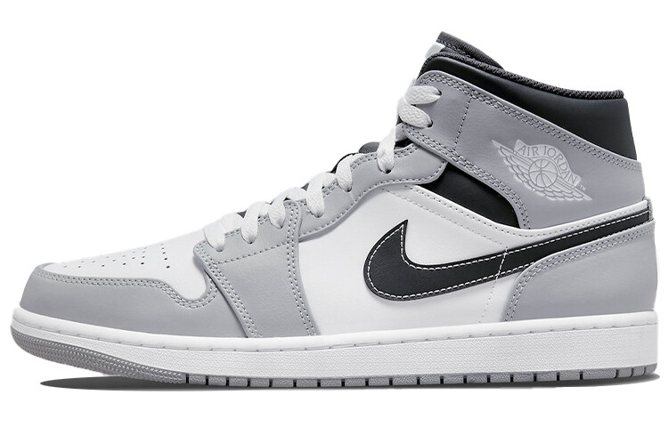 Jordan 1 Mid Light Smoke Grey Антрацит
Jordan 1 Mid Light Smoke Grey Антрацит