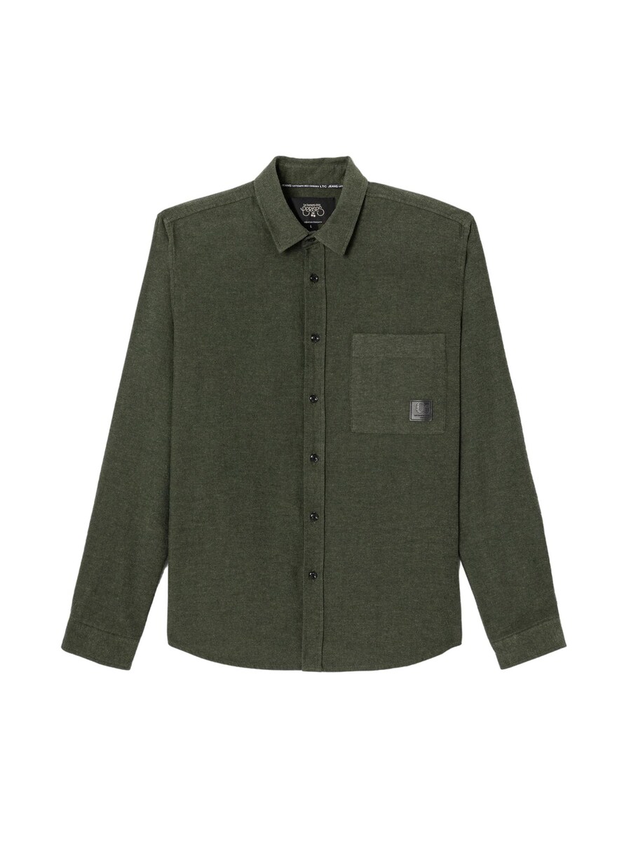 Рубашка на пуговицах классического кроя Le Temps Des Cerises Debin, Olive
Рубашка на пуговицах классического кроя Le Temps Des Cerises Debin, Olive