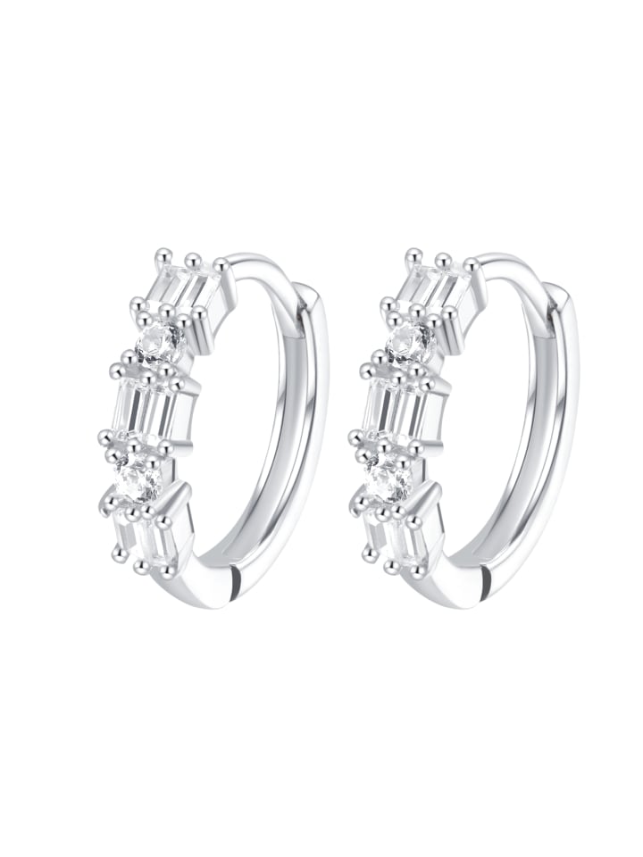 Hey Happiness Серьги-кольца багетной огранки, серебро 925 пробы - (диаметр) 0,9 см
Hey Happiness Серьги-кольца багетной огранки, серебро 925 пробы - (диаметр) 0,9 см